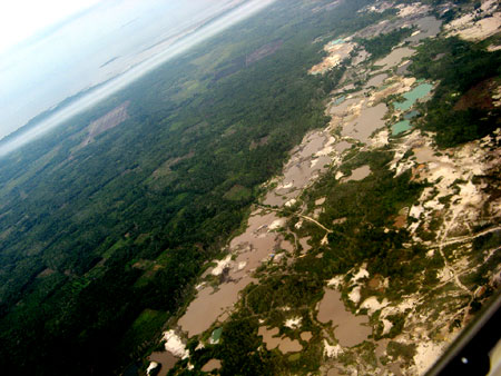 Foto/Gambar Kerusakan Lingkungan akibat Akitivitas Penambangan Timah di Bangka Belitung