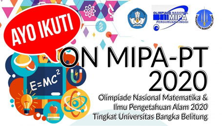 ON MIPA PT Tahun 2020 Tingkat Universitas Bangka Belitung